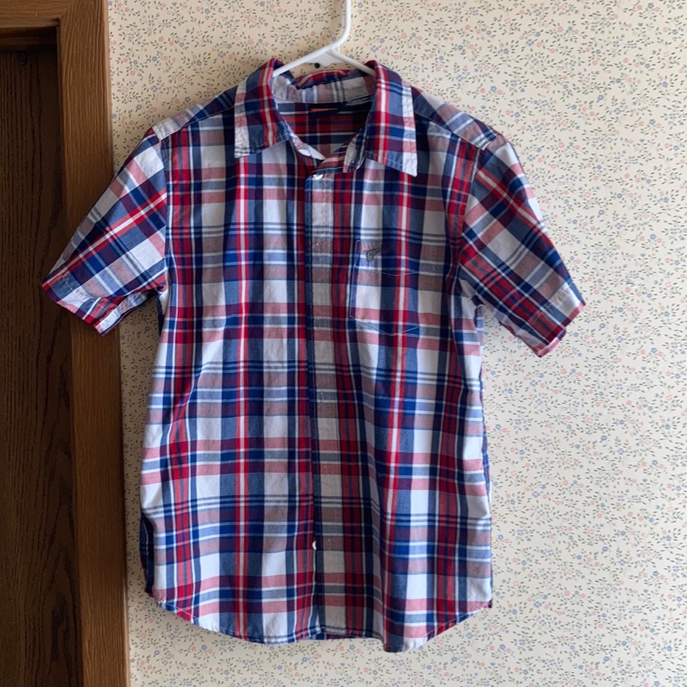 Nice button down shirt.